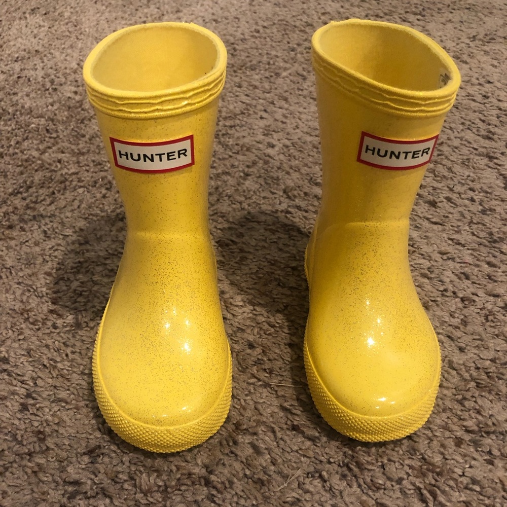 NWOB Hunter Toddler Girls Size UK 7 US 8 Boots